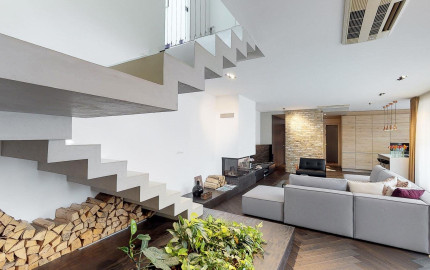 3D PREHLIADKA - ZARIADENÝ MODERNÝ 3izb. MEZONET., ul. LEŠKOVA, STARÉ MESTO