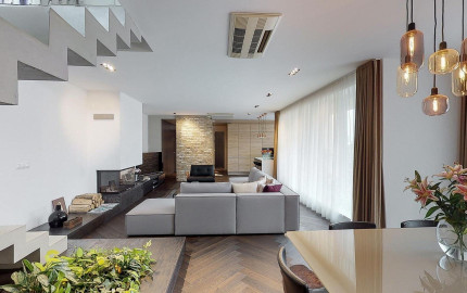 3D PREHLIADKA - ZARIADENÝ MODERNÝ 3izb. MEZONET., ul. LEŠKOVA, STARÉ MESTO