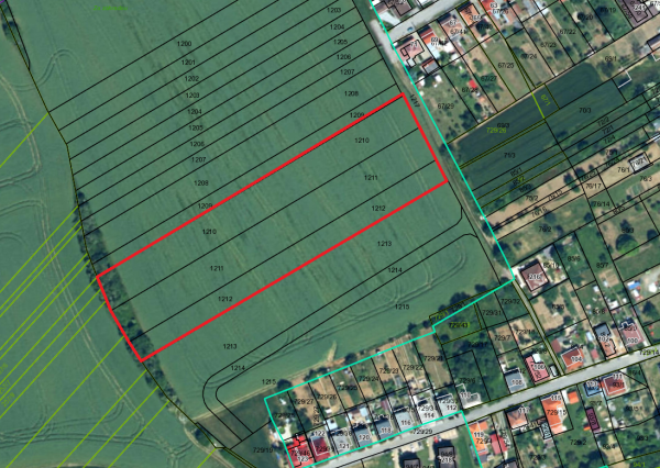 POZEMOK 14.796 m2, Horné Trhovište (Hlohovec)