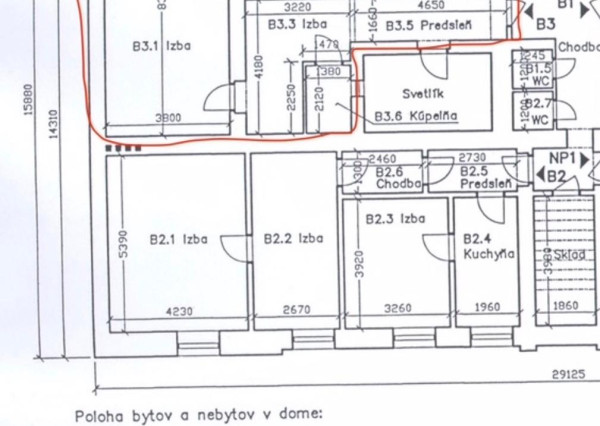 Na predaj investičný 2,5izb. byt, U. Leškova, Staré mesto